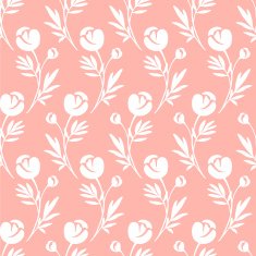 Floral pattern Pink seamless vector