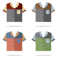 Shirts For Men Vector Illustration N9