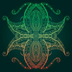 Grunge Lace Ornament N5