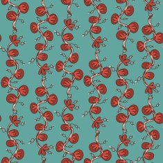 Seamless texture with flowers N65