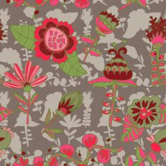 Seamless texture with flowers N66
