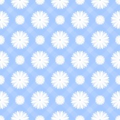 Floral seamless pattern Vector illustration Beautiful background