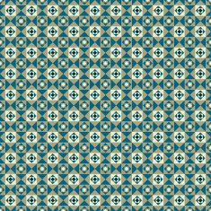 Seamless pattern with triangles and squares