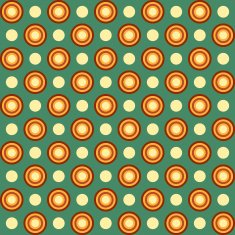 Seamless geometric pattern with circles N4