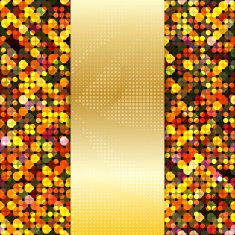 Abstract bright card or invitation template