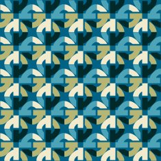 Retro abstract seamless pattern N10