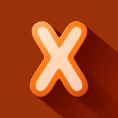Volume icons alphabet X N4