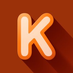 Volume icons alphabet K N3