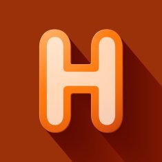 Volume icons alphabet H N4