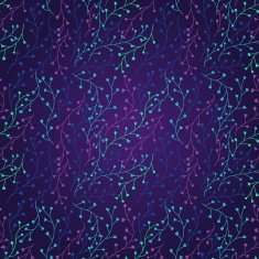 bright colorful seamless pattern with leaves