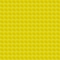 Yellow Pattern Tetrahedral Mosaic