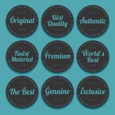 vintage sticker label N24