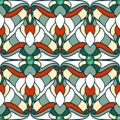 Abstract multicolored seamless pattern N2