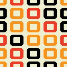 Seamless retro geometric pattern