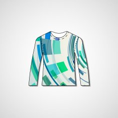 Abstract illustration on sweater N18