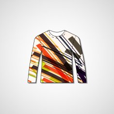 Abstract illustration on sweater N19