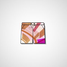 Abstract illustration on shorts N19