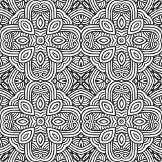 decorative modern geometric seamless pattern N2