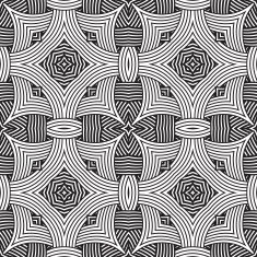 decorative modern geometric seamless pattern N4