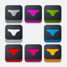 square button trunks N14