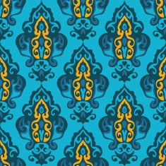 damask seamless vector floral N2
