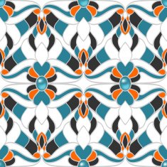 Abstract multicolored seamless pattern N5