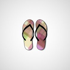 Abstract illustration on flip flops N23