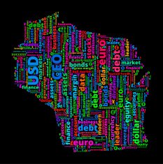 Wisconsin State on Business and Finance Word Cloud