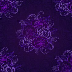Seamless pattern with roses N10