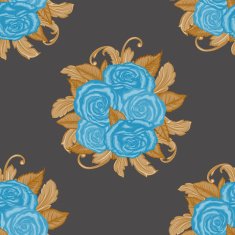 Seamless pattern with roses N13