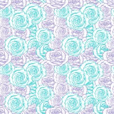Seamless pattern with roses N14