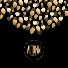 Gold fall design N14