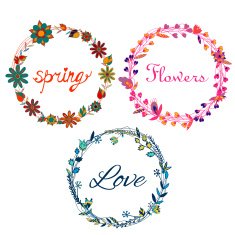 Vector floral seamless pattern illustration