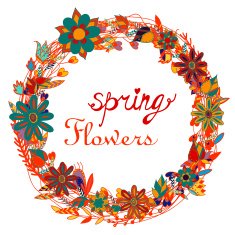 Vector floral seamless pattern illustration N2
