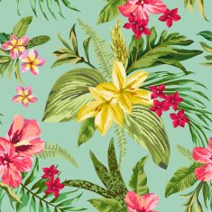 Seamless exotic pattern N16