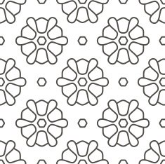 Flowers seamless pattern N40