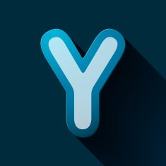 Volume icons alphabet Y N6