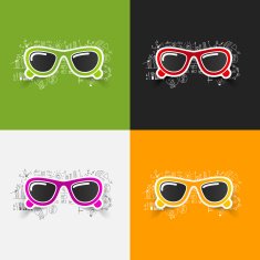 Drawing business formulas sunglasses N35