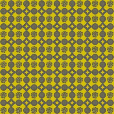 Background of gray and yellow flower pattern