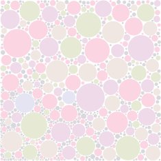 Pastel circle background