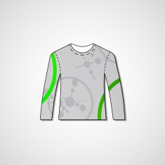 Abstract illustration on sweater N26