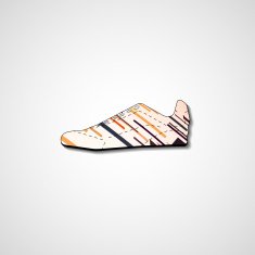 Abstract illustration on sneakers N28