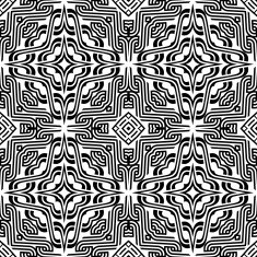 decorative modern geometric seamless pattern N14