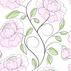 flower seamless pattern N11