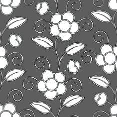 Seamless floral background N160