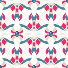 Abstract multicolored seamless pattern N10