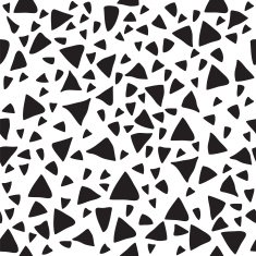 Triangle geometric seamless pattern Tribal hand drawn backgroun