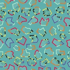 Retro 80s seamless pattern background N6