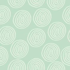 Seamless vector retro colored circle background