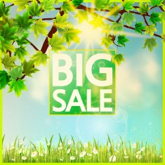 Grass with flowers and Sale